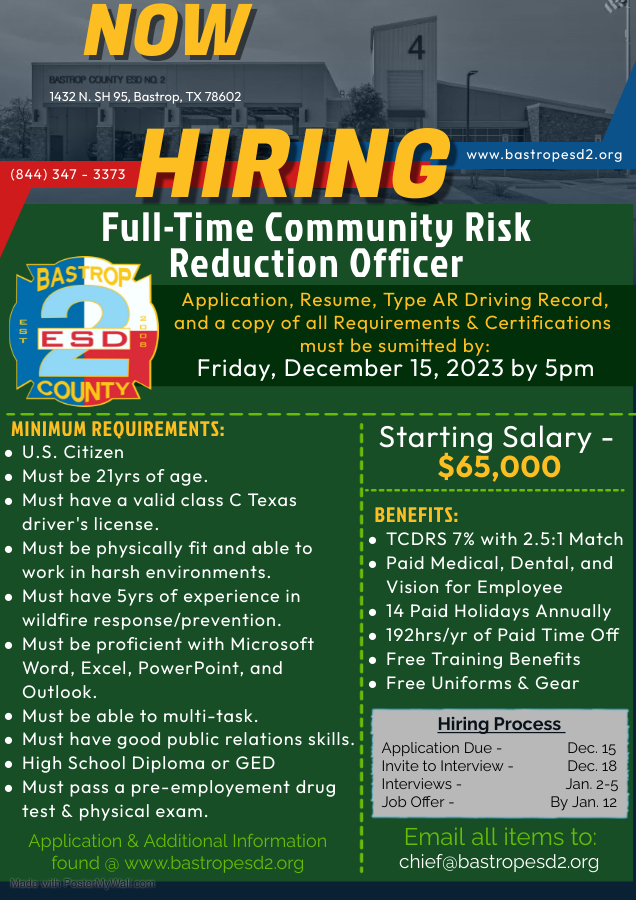 Job Posting CRRO 2023-11-28